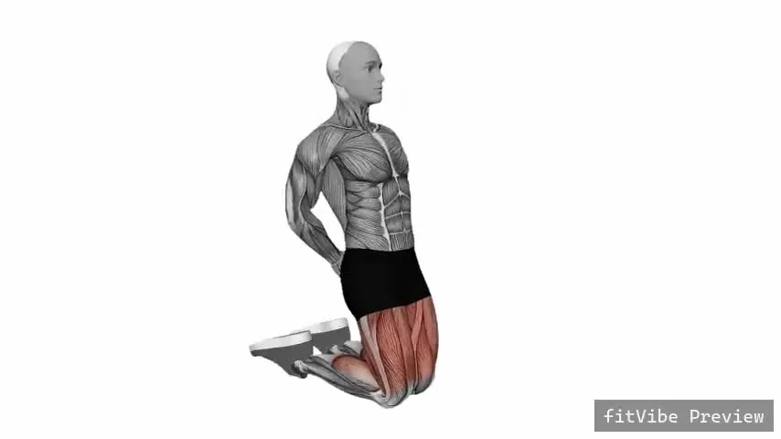 Οπτική επίδειξη της άσκησης Squat σε γόνατα με το βάρος του σώματος